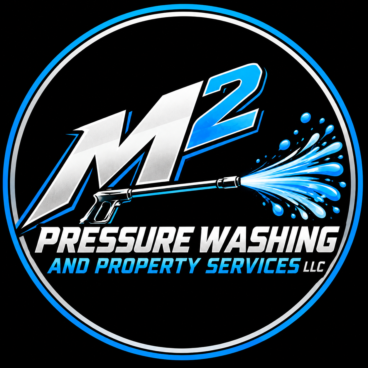 M2 Pressure Washing and Property Services logo
